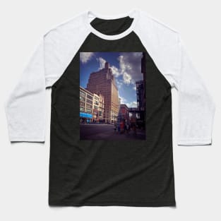 Midtown Manhattan Street NYC Baseball T-Shirt